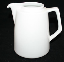 Figgjo Norway Vitro-Porselen Med Korund White Coffee Tea Pot NO LID 3552 AS-IS - £37.54 GBP