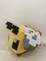 Minecraft Bee Plush Stuffed Toy 4.5&quot; 2020 Mattel Mojang  New - £22.74 GBP
