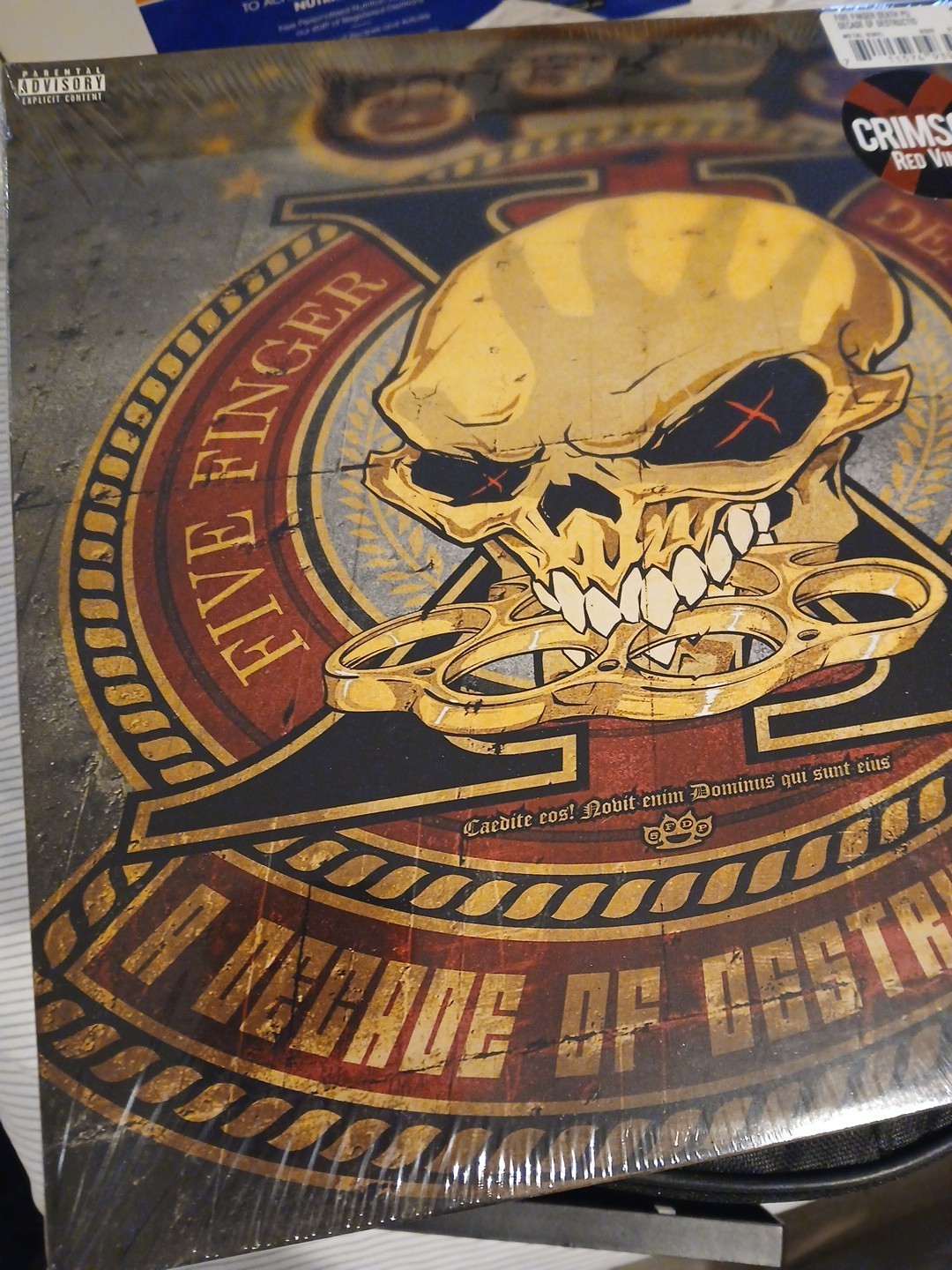 Five Finger Death Punch - A Decade Of Destruction 2LP Red Vinyl Limited ... - $29.99