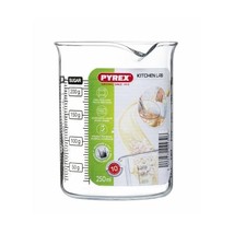 Pyrex 250 ml Kitchen Lab Measure and Mix Beaker  - £20.87 GBP