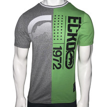 Nwt Ecko Unltd. Msrp $44.99 Men Gray Green Crew Neck Short Sleeve T-SHIRT Size S - $21.24