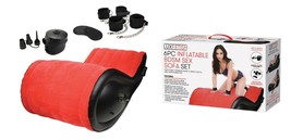 Lux Fetish Inflatable Bdsm Sex Sofa Set Air Pump Wrist &amp; Ankle Cuffs &amp; Pump - £179.39 GBP