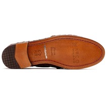 Bianchi Genuine Caiman Crocodile Dress Loafer Bay Apache image 6