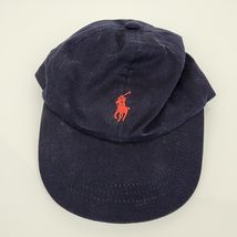 Polo Ralph Lauren INFANT Baby Size Baseball Hat Cap Blue Red Pony - $10.88