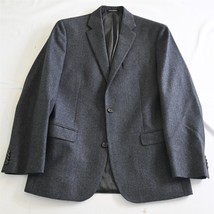 Lauren Ralph Lauren 40R Gray Herringbone Flannel Slim Blazer Sport Coat ... - $89.99