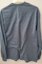 Mens T-shirt Size XL Long Sleeves Gildan Ultra Cotton Gray, Camiseta siz... - £7.00 GBP