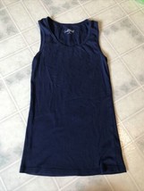 Women&#39;s Gander Mountain Guide Series Dark Blue Knit Tank Top Size Small - £13.70 GBP