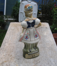 BOHEMIAN GIRL CAFE Jim Beam Decanter  EMPTY - $34.65