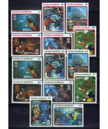 Antigua &amp; Barbuda 1116A-1126 MNH Disney Mickey Epcot Center ZAYIX 0701M0064 - £10.55 GBP