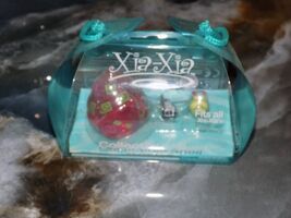 Xia-Xia Pink W/Designs Collectible Shell And 2 Little Friends (Piano &amp; B... - $16.20