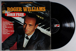 Roger Williams - Born Free (1966) Vinyl LP • Edelweiss, Strangers in the... - $9.61