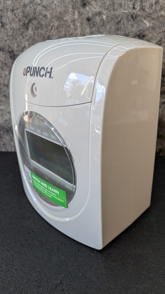 NEW OPEN BOX uPUNCH HN4000 Calculating Time Clock w/ PSU- Missing Keys Item image 9