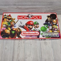 Monopoly Nintendo Collector&#39;s Edition Board Game Mario Zelda Luigi Link ... - £31.62 GBP