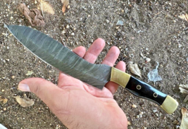 CUSTOM MADE DAMASCUS STEEL CHEF KNIFE KITCHEN UTILITY KNIFE BONING KNIFE - $23.75
