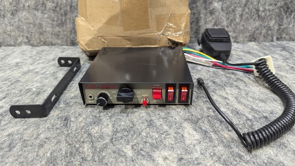 12V Car Truck Bus Tweeter CJB-200W Speaker Engineering Vehicle Host Mega... - $19.99