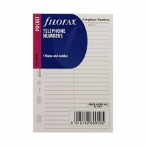 Filofax Pocket Name and Telephone Number  - $8.00