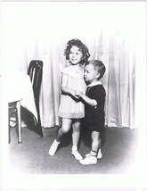 Shirley Temple Press Photo 8x10 With Younger Dance Partner - £23.57 GBP