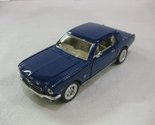 1964 1/2 Ford Mustang In Blue Diecast 1:36 Scale By Kinsmart - $10.77