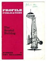 PROFILE 6 Bristol Bulldog British Fighter WW1 - $14.89