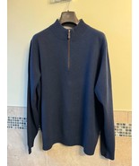 Scottish Cashmere by Todd and Duncan 100% Cashmere Navy Sweater SZ 2XL - £74.20 GBP