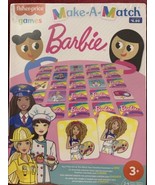 Fisher-Price Make-A-Match Card Game with Barbie Doll Theme - $24.01 CAD