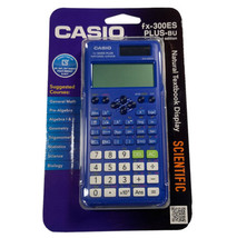 Casio Scientific Calculator FX-300ES PLUS-BU 2nd Edition Act Sat New Sealed - $38.00