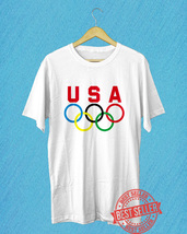 USA Olympic Team T Shirt - black,white,navy - £15.00 GBP