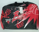 Vintage NBA CHICAGO BULLS Duffle Sports Bag Large Official Product NEW 1... - $39.59