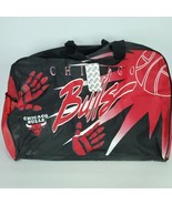 Vintage NBA CHICAGO BULLS Duffle Sports Bag Large Official Product NEW 1... - £31.18 GBP