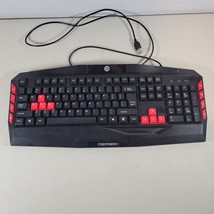 Cyber Power PC Keyboard Multimedia Gaming USB 2.0 QWERTY Tactile Membrane - $21.00