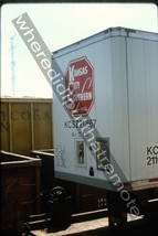 Original Slide Kansas City Southern KCS Piggy Back Trailer Proviso ILL 5-94 - £15.58 GBP