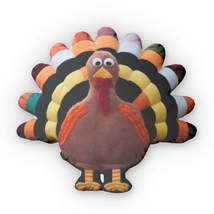 Turkey Gobble Plush, Thanksgiving Gift, Shaped Pillow - £36.14 GBP+