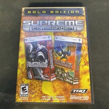 Supreme Commander Gold Edition PC Video Game Forged Alliance, Supreme Alliance 2 - £11.68 GBP