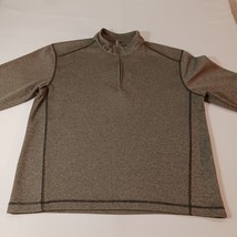 Pebble Beach Performance Men's Green 1/4 Zip Golf Pullover Sweatshirt Size M image 4