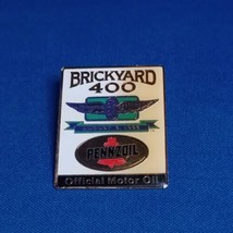 1995 Brickyard 400 Race Pin - Indianapolis Motor Speedway Pennzoil - Discolored - £14.88 GBP