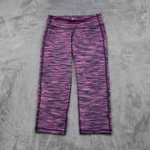 Old Navy Pants Womens XS Purple Mid Rise Banded Waist Capri Activewear - £18.22 GBP