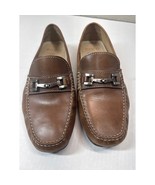 Ecco Horsebit Driving Loafers Mens Brown Leather Size EU 41 US 7/7.5 - $932.02 MXN