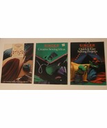 Singer Sewing Machine Co. Vintage Sewing Craft Book lot of 7 Fabric Arti... - $31.90 CAD