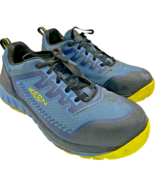 Men&#39;s Keen Utility Composite Toe Metal Free Work Shoe Blue/Black/Green s... - $32.85