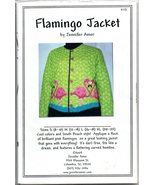 Ladies Craft Jacket Coat Pattern Featuring a Green Background w/ Pink Fl... - $11.95