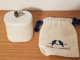 Chloe &amp; Isabel Authentic Meridian Hexagonal Ring Sz 8 w/ Drawstring Pouch (NWOT) - £23.77 GBP