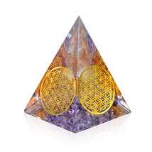 Nubian Orgonite Pyramid For Activate Seven Chakra - Shield, Energy Prote... - £29.46 GBP