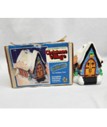 Wee Crafts Christmas Village 6&quot;  Church Hand Painted 1575 - £11.95 GBP