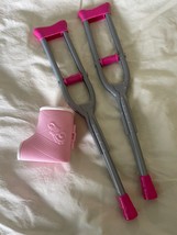My Life Crutches and Cast Set EUC - £11.03 GBP