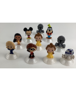 Disney 100 Anniversary McDonald&#39;s Toy Figures Belle Goofy R2-D2 Mickey M... - $20.24 CAD