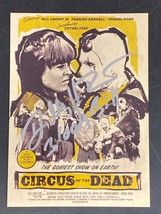 Circus of the Dead Billy Pon Signed by Bloody Bill Autograph - $14.85