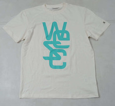 Wesc Overlay Creme White Ss T-Shirt Xl - £33.18 GBP