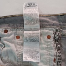 Levis 501 Men's 44x32 Fits 40×30 Gray Denim Distressed Cotton Pockets Jeans image 9