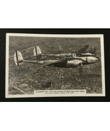 POST CARD FOR THE U.S. LOCKHEED P.38 - Twin Engined Fighter With A Pilot... - €21,03 EUR