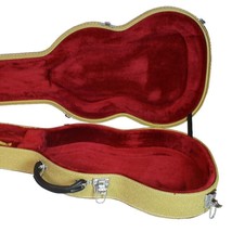 fishbone Yellow Tweed Les Paul Electric Guitar Hardshell Case New - £117.20 GBP